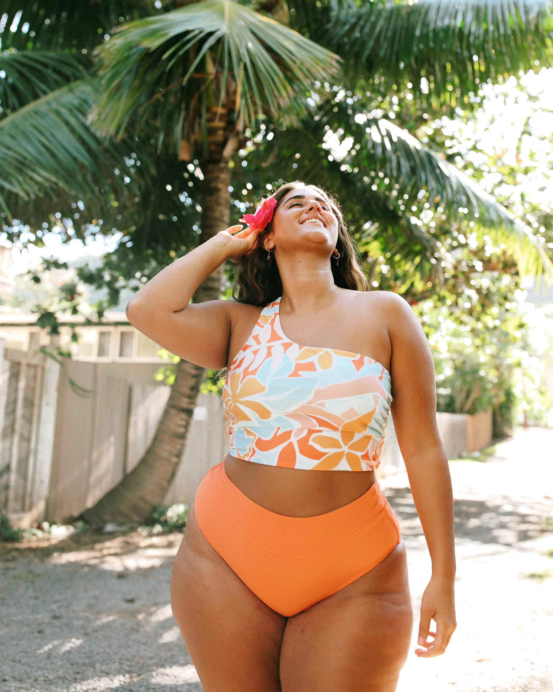 Calista One Shoulder Crop | Nani Swimwear