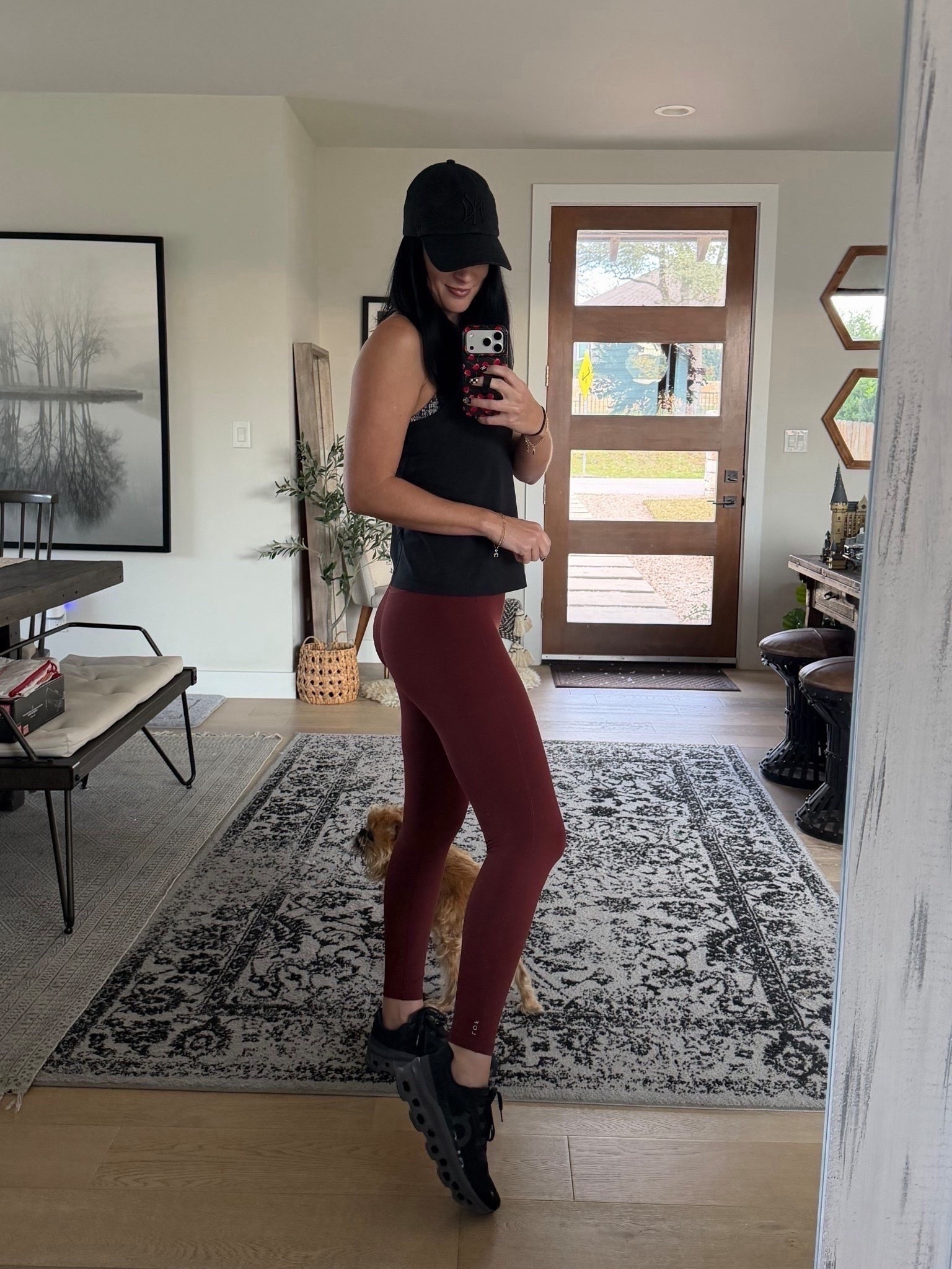 20% off SPANX sitewide! Hard to see but I LOVE the new Vino color in my fave @Spanx booty boost leggings! I wear a small and full length.

#LTKfitnessgoals #LTKActive #LTKSaleAlert