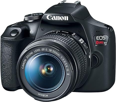 Canon EOS Rebel T7 DSLR Camera with 18-55mm Lens | Built-in Wi-Fi | 24.1 MP CMOS Sensor | DIGIC 4... | Amazon (US)