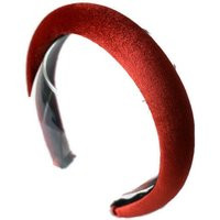 Rust Orange 2cm Plain - Beautiful Puffy Thick Velvet Padded Puffed Headband/Hairband, Perfect Weddin | Etsy (UK)