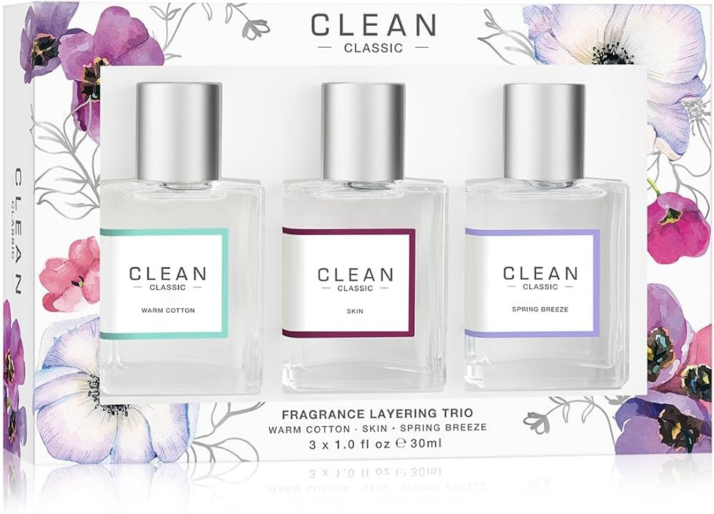CLEAN CLASSIC Fragrance Discovery Gift Set, Travel Mini Size, Layerable Perfume for Everyday Wear... | Amazon (US)