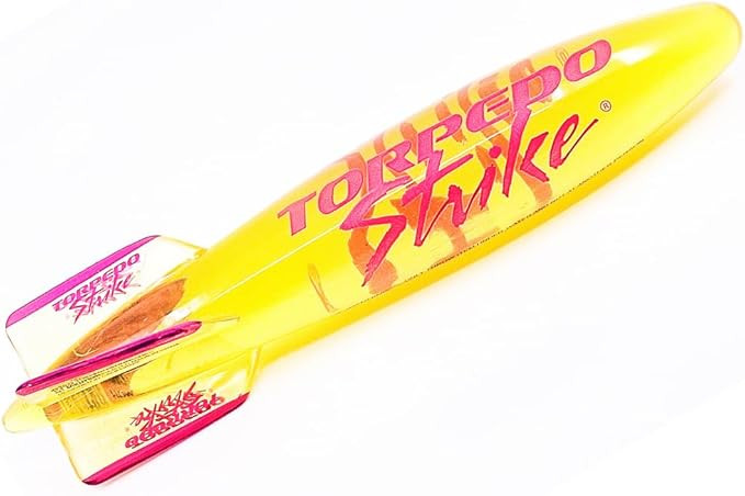 SpinFin 10.25" Large Ultra Premium Pool Torpedo Rocket Spins & Glides Up to 30 Feet Like Underwat... | Amazon (US)