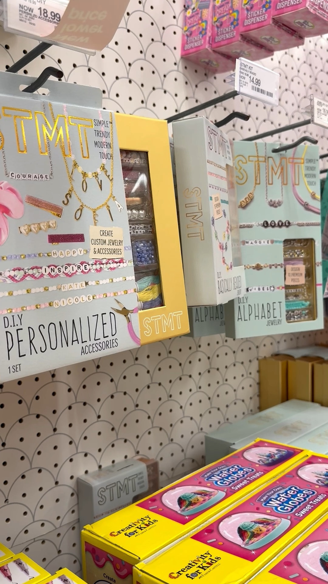 Hosting a Galentine’s brunch or dinner and wanting to include a creative activity? 🩷

These diy beaded jewelry kits are so fun and include everything you need to create one-of-a kind jewelry accessories. ✨Think necklaces, friendship bracelets, scrunchies, and barrettes.

#galentines #creativehobby galentinesbrunch #galentinesdinner #valentinesday #craftkit #girlsnightout #momsnightout #diybeadedjewelry #target #charms 

#LTKKids #LTKValentine #LTKmomlife