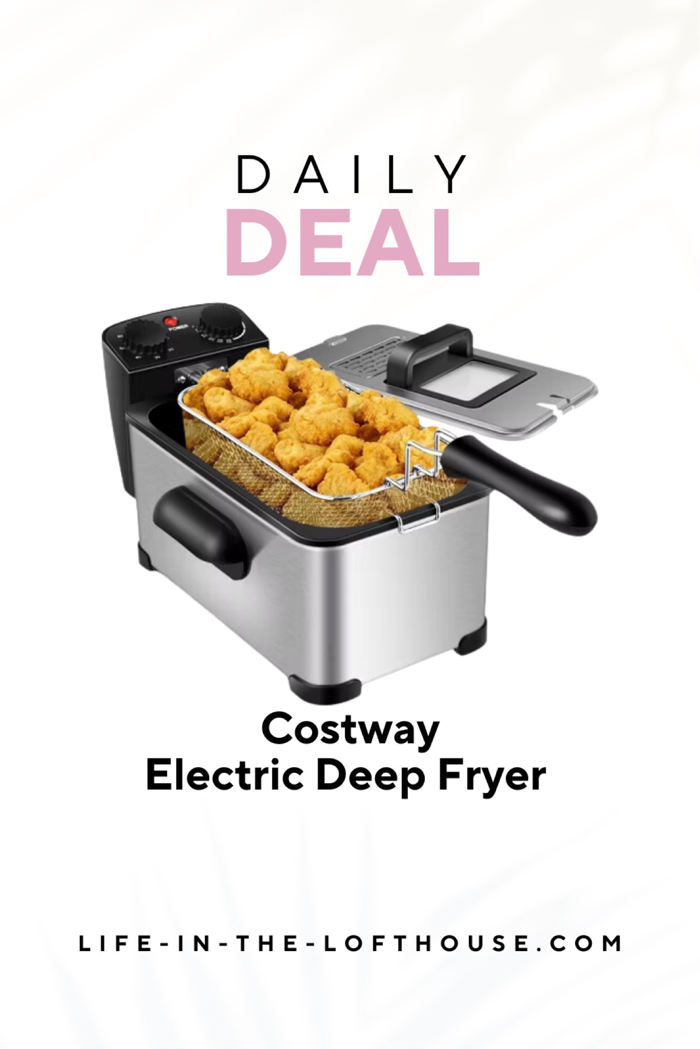 Costway Electric Deep Fryer is on major sale! Save over $100 

#LTKHalloween #LTKFamily #LTKSaleAlert