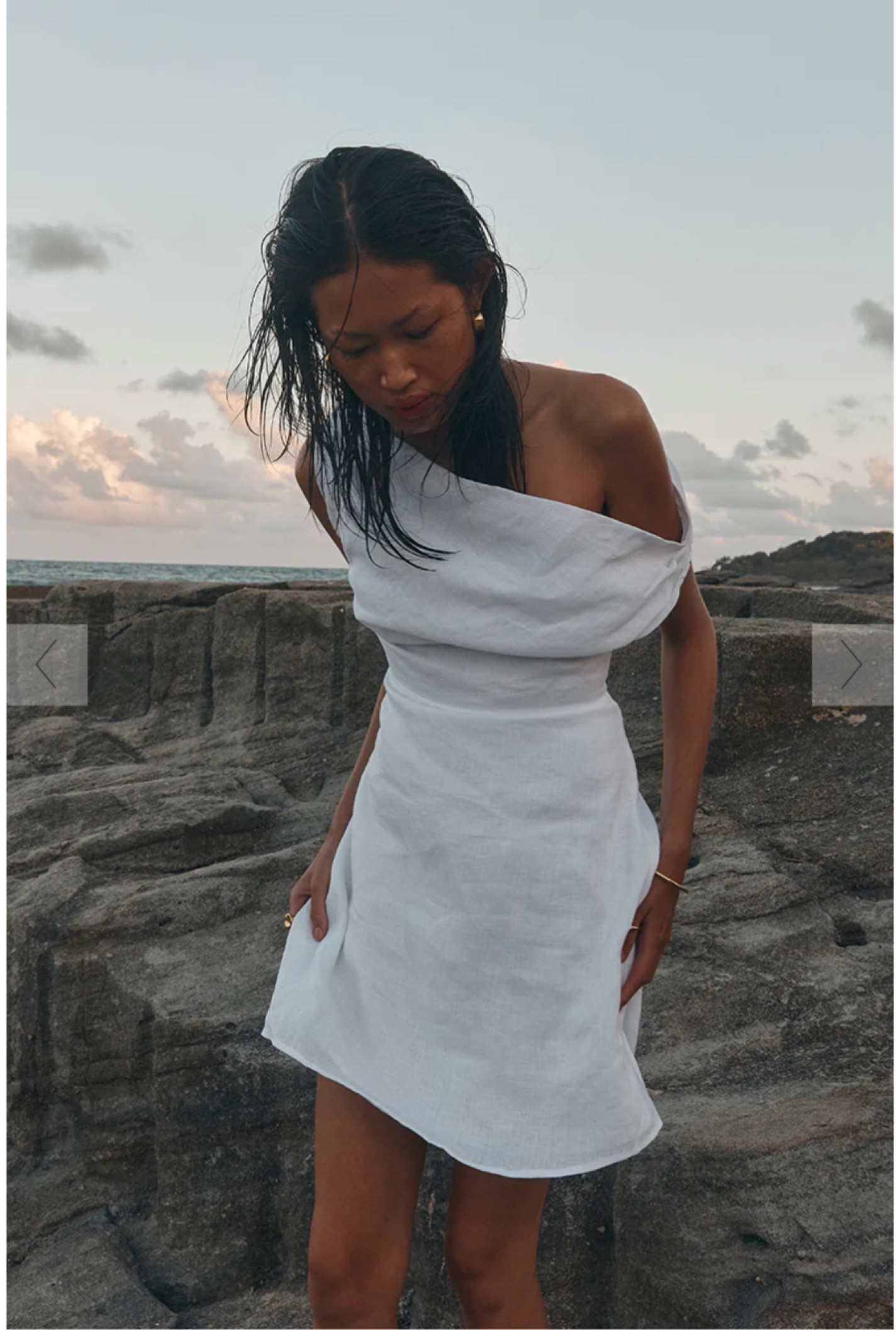 The Day Dreamer Linen Tunic Dress - Philadelphia Museum Of Art