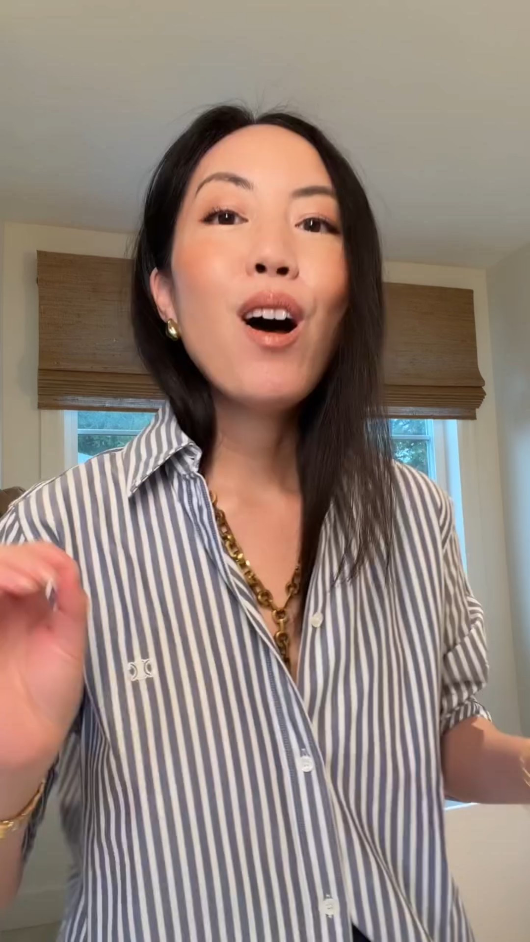 Style tip!

Linked my necklace and similar striped shirts

#classicstyle
#stripedshirt
#longskirt
#goldnecklace
#chainlinknecklace

#LTKootd #LTKWorkwear #LTKSeasonal