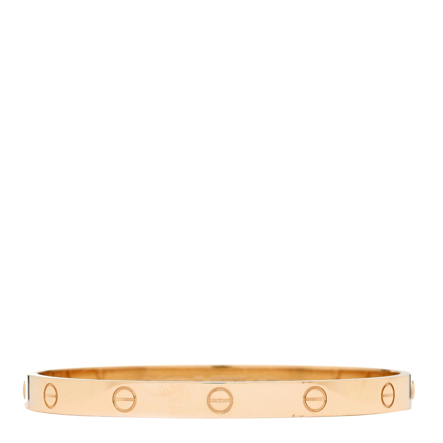 18K Yellow Gold LOVE Bracelet 19 | FASHIONPHILE (US)