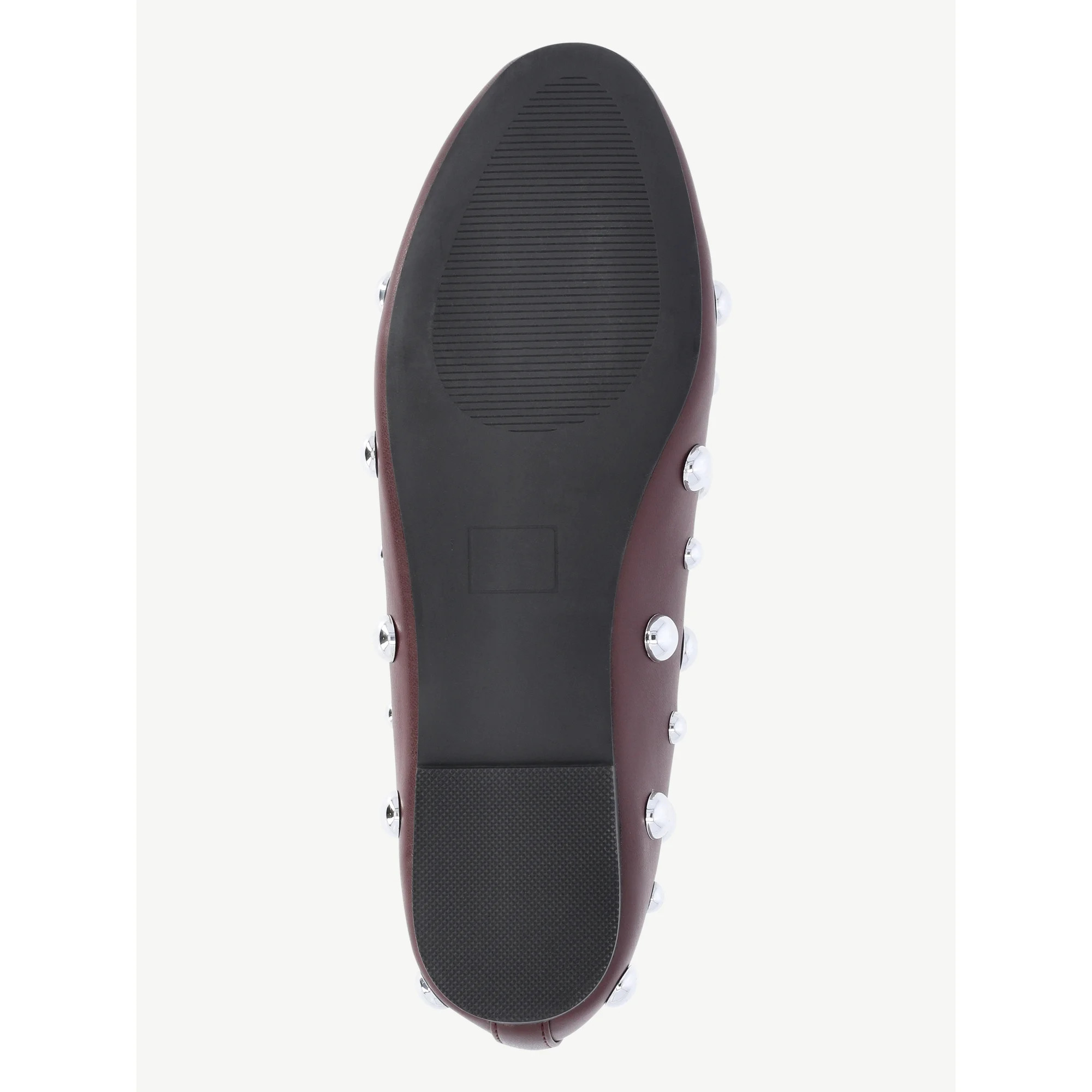 Scoop Women's Studded Faux Leather Ballet Flats | Walmart (US)