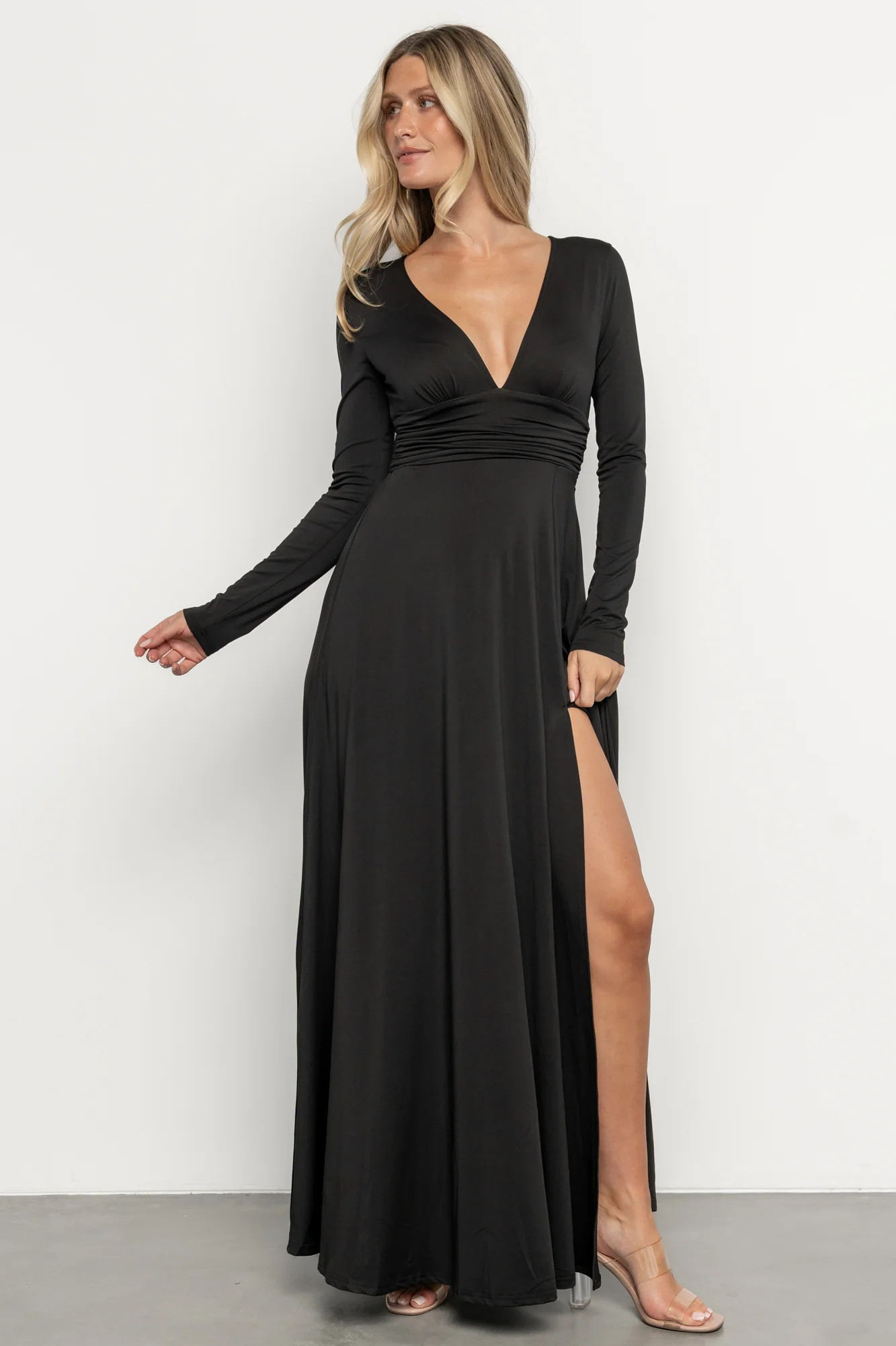 Arianna Maxi Dress | Black | Baltic Born