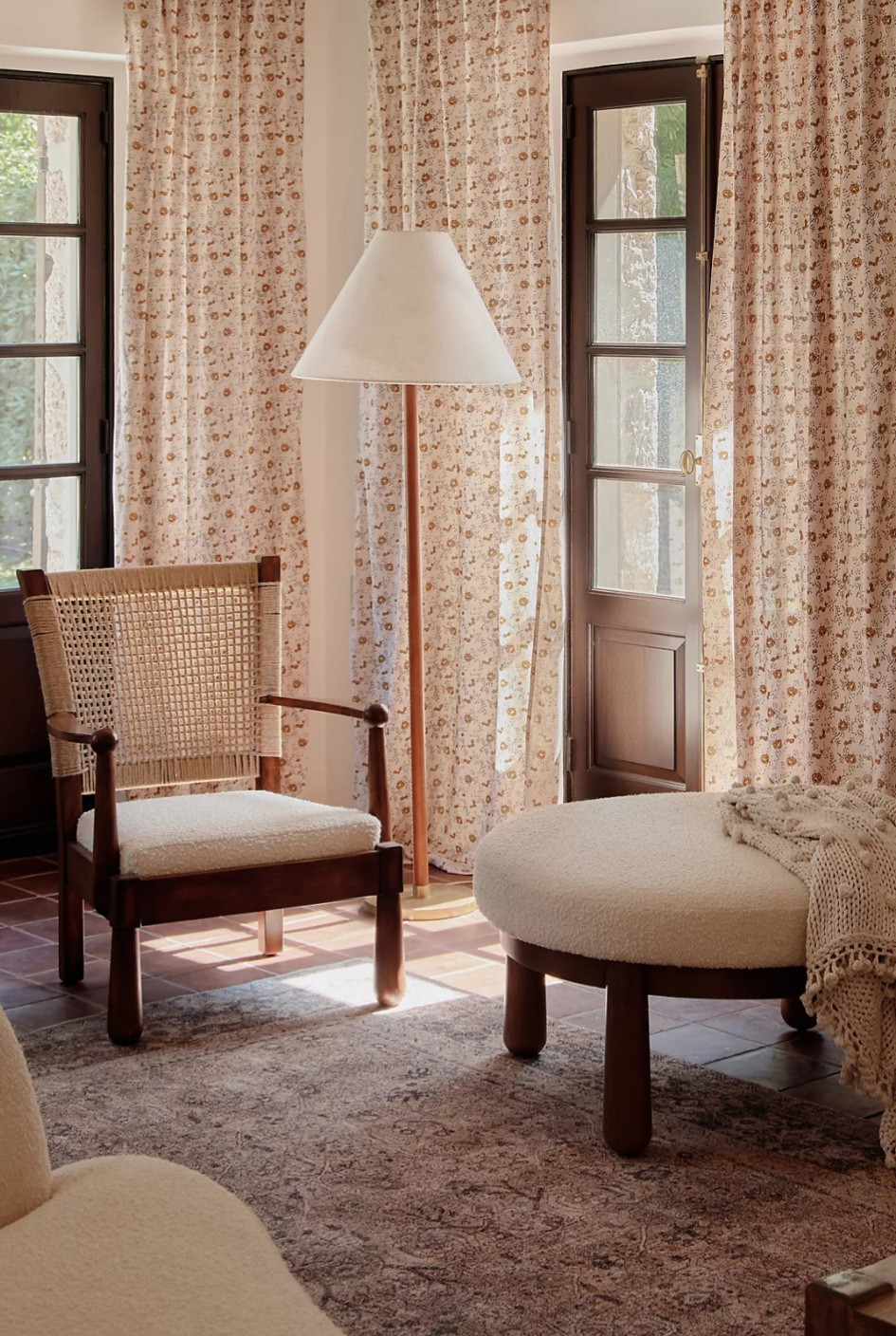 The prettiest touch of floral ✨ anthro curtains - fall freshen up ✔️ 

#LTKHome