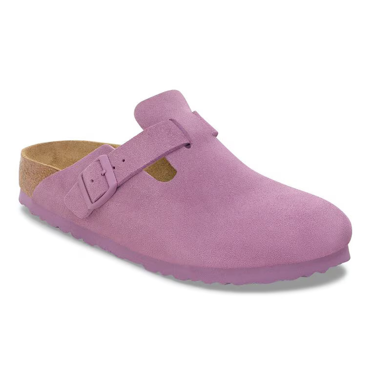 Boston Suede Leather Mauve | BIRKENSTOCK | Birkenstock CA