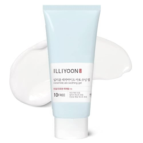 Illiyoon Ceramide Ato Soothing Gel - Vegan Facial Moisturizer for All Skin types, 5.9 Fl Oz (175ml) | Amazon (US)