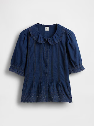 Gap × DÔEN Eyelet Shirt | Gap (US)