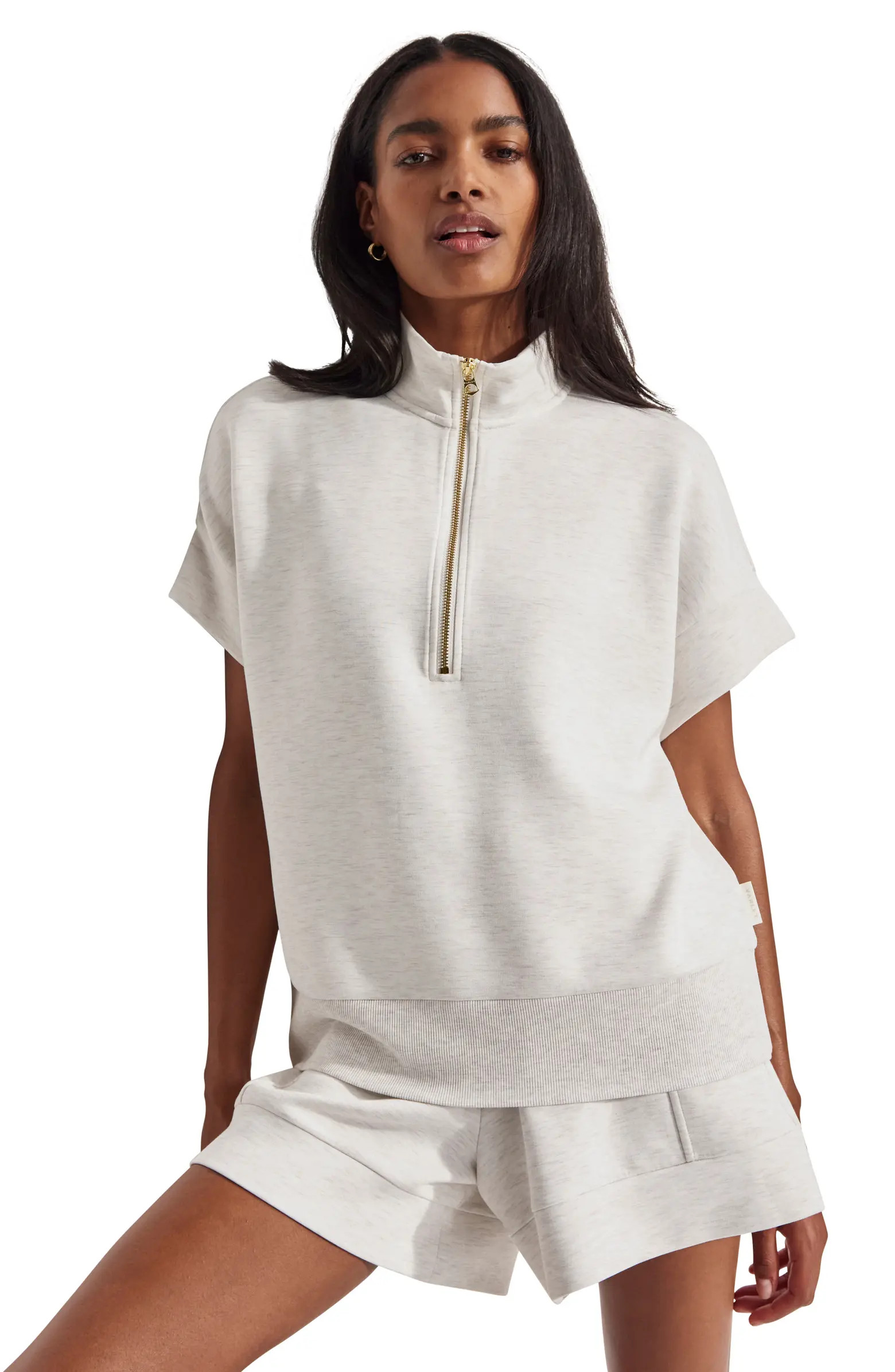 Varley Ritchie Short Sleeve Half Zip | Nordstrom | Nordstrom