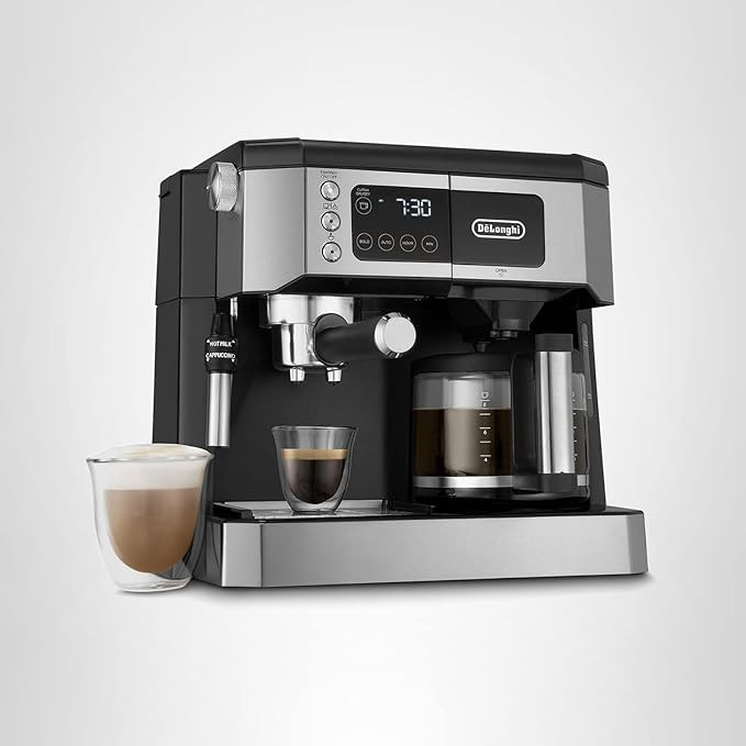 De'Longhi All-in-One Combination Coffee Maker & Espresso Machine + Advanced Adjustable Milk Froth... | Amazon (US)
