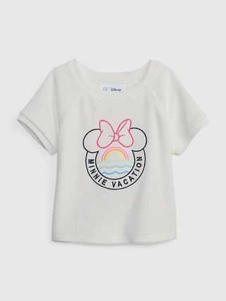 babyGap | Disney Towel Terry Minnie Mouse Top | Gap (US)