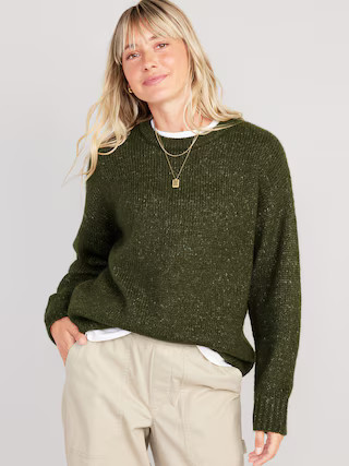 Crew-Neck Tunic Sweater | Old Navy (US)