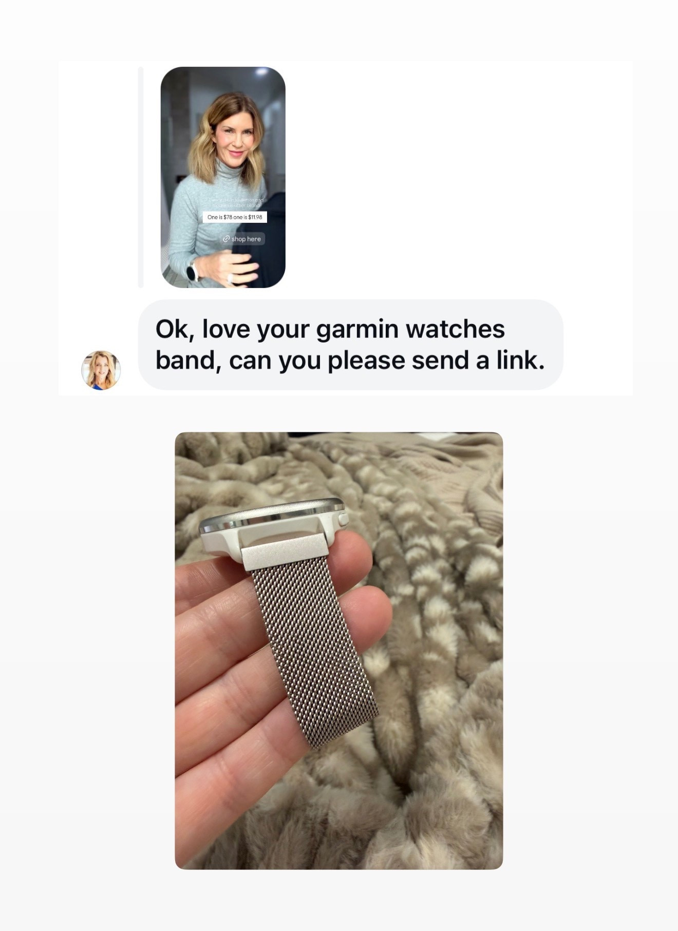 Here you go! My Garmin Vivoactive 6 watch band 

#LTKGiftGuide