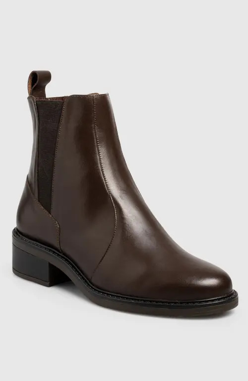 Manela Luluu Bootie in Brown at Nordstrom, Size 7.5Ee | Nordstrom