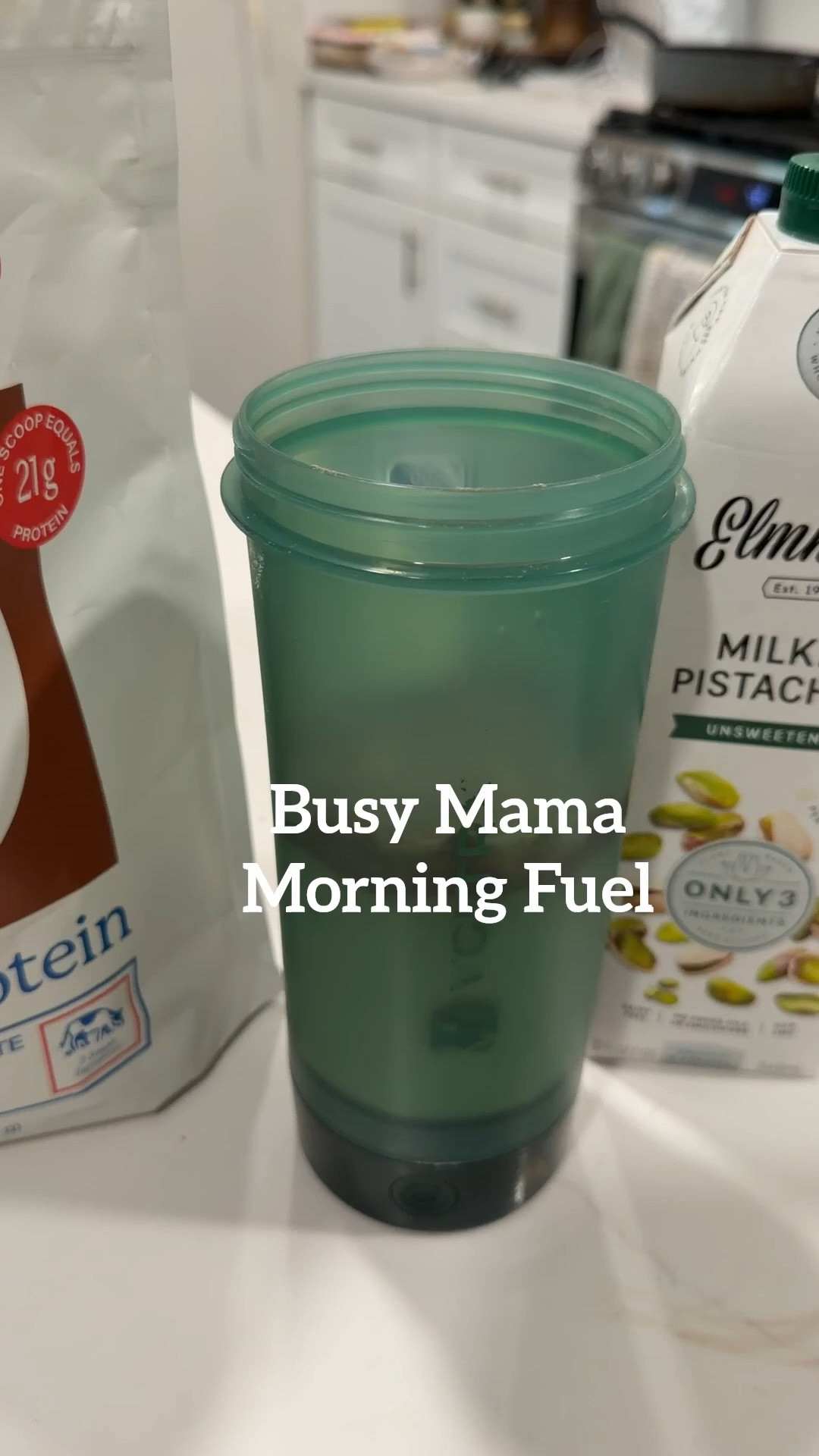 The easiest way to start my day with clean protein and nourishment. I mix a scoop of the cleanest protein powder from Equip Foods, creatine, 1 Tablespoon of chia seeds, and a scoop of collagen with 4oz pistachio milk and 4oz water. 

Hope this helps you find a quick way to start your day with clean protein and fiber. 

#LTKmorningroutine #LTKmomlife #LTKgrwm