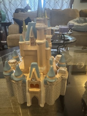 Disney Parks Magic Kingdom Cinderella Castle Ceramic Cookie Jar New | eBay US