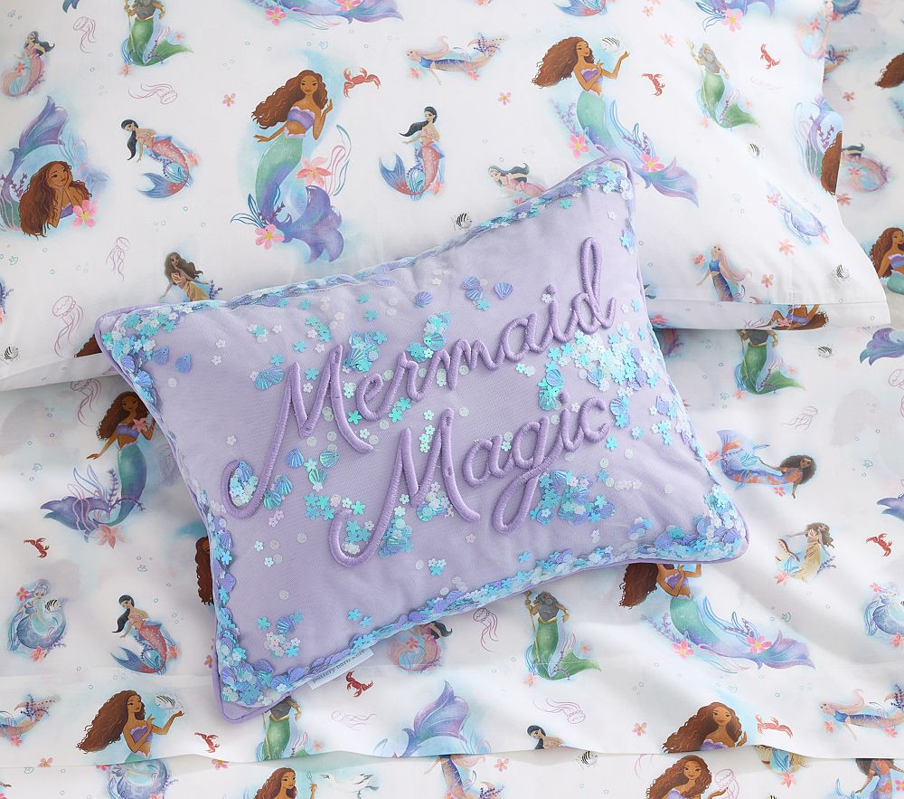 Disney The Little Mermaid Magic Pillow | Pottery Barn Kids