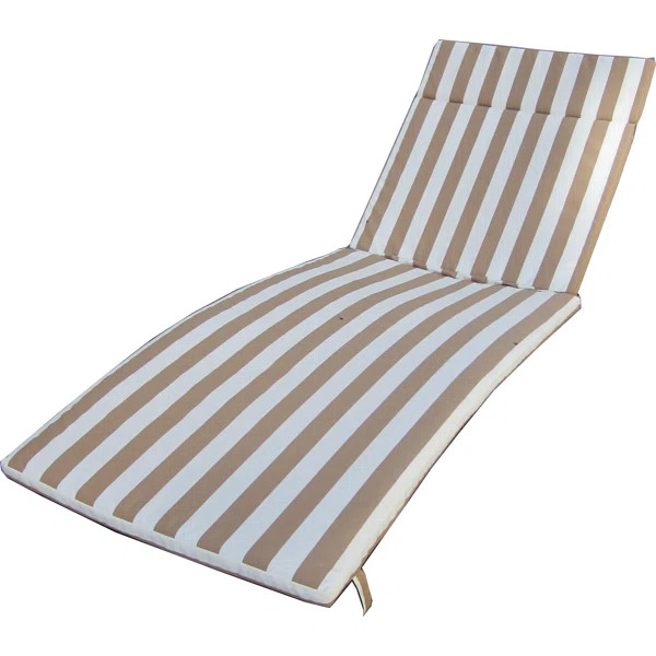 Polyester Indoor/Outdoor Chaise Lounge Cushion (Set of 2) | Wayfair North America