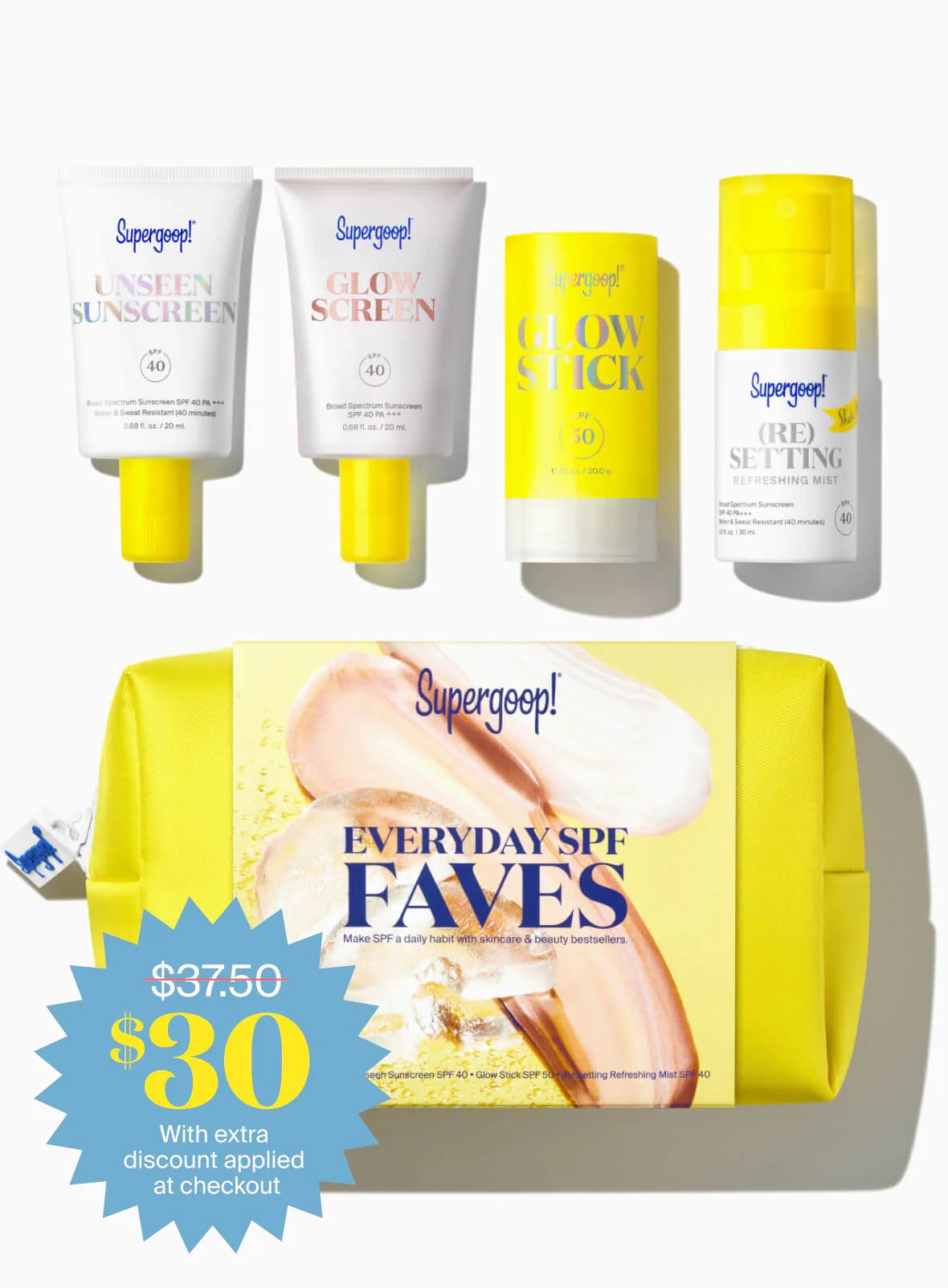 Everyday SPF Faves Kit | Supergoop
