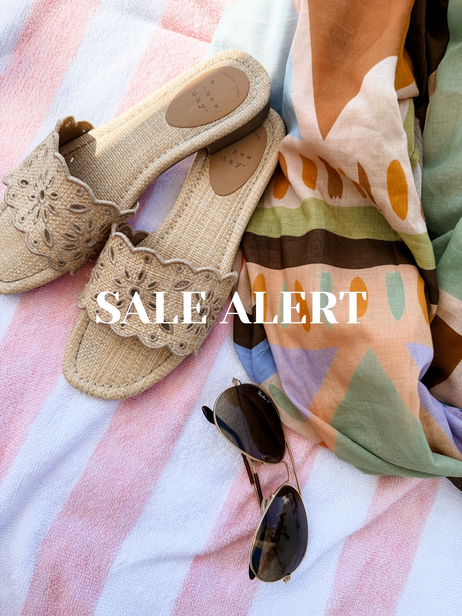If I had to choose a favorite sandal that Target released this season it’d be these! The eyelet detail on the strap with the scallop edge is so cute! On sale now! 

Loverly grey, Target raffia sandals, neutral versatile sandals, affordable shoes women, resort wear, shoes for vacation beach, everyday sandals

#LTKSeasonal #LTKSaleAlert #LTKTravel