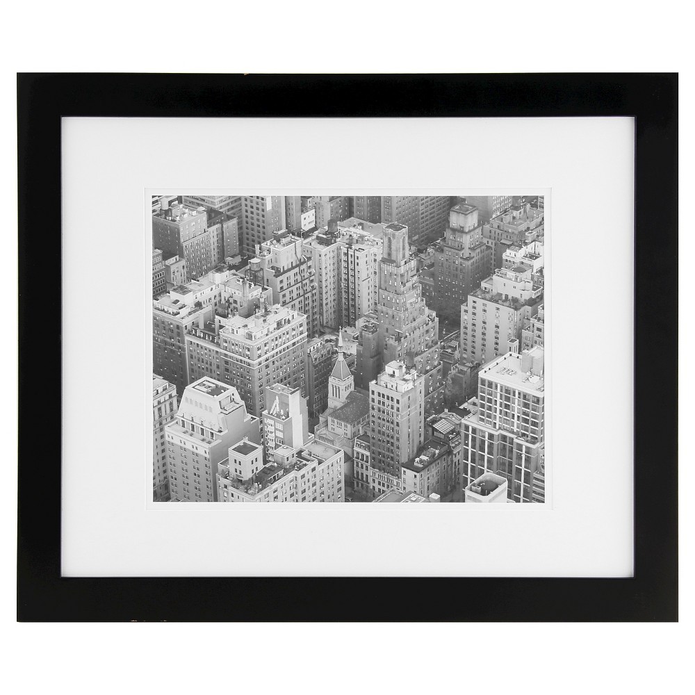 16X20 Black Frame Matted To 11X14 - Gallery Solutions | Target
