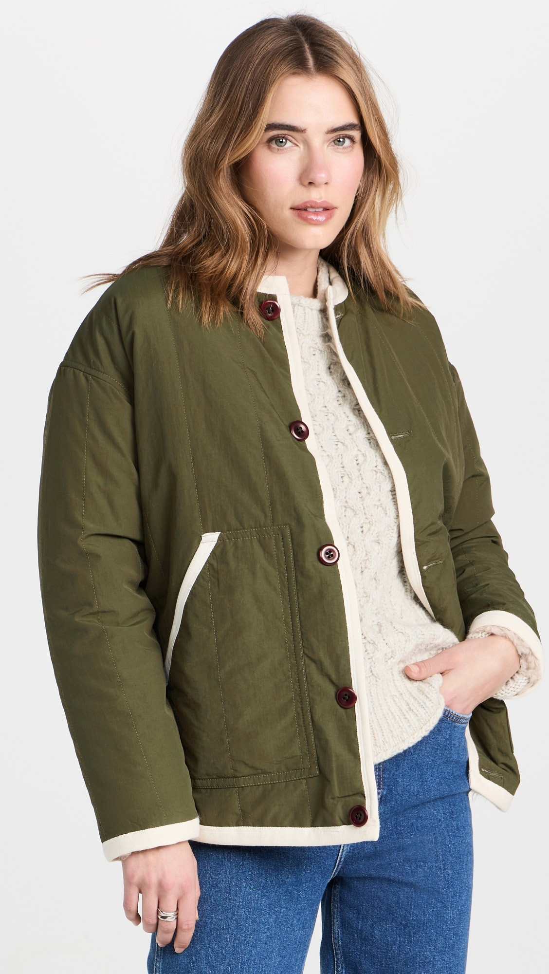 Reversible Polar Bear Jacket | Shopbop