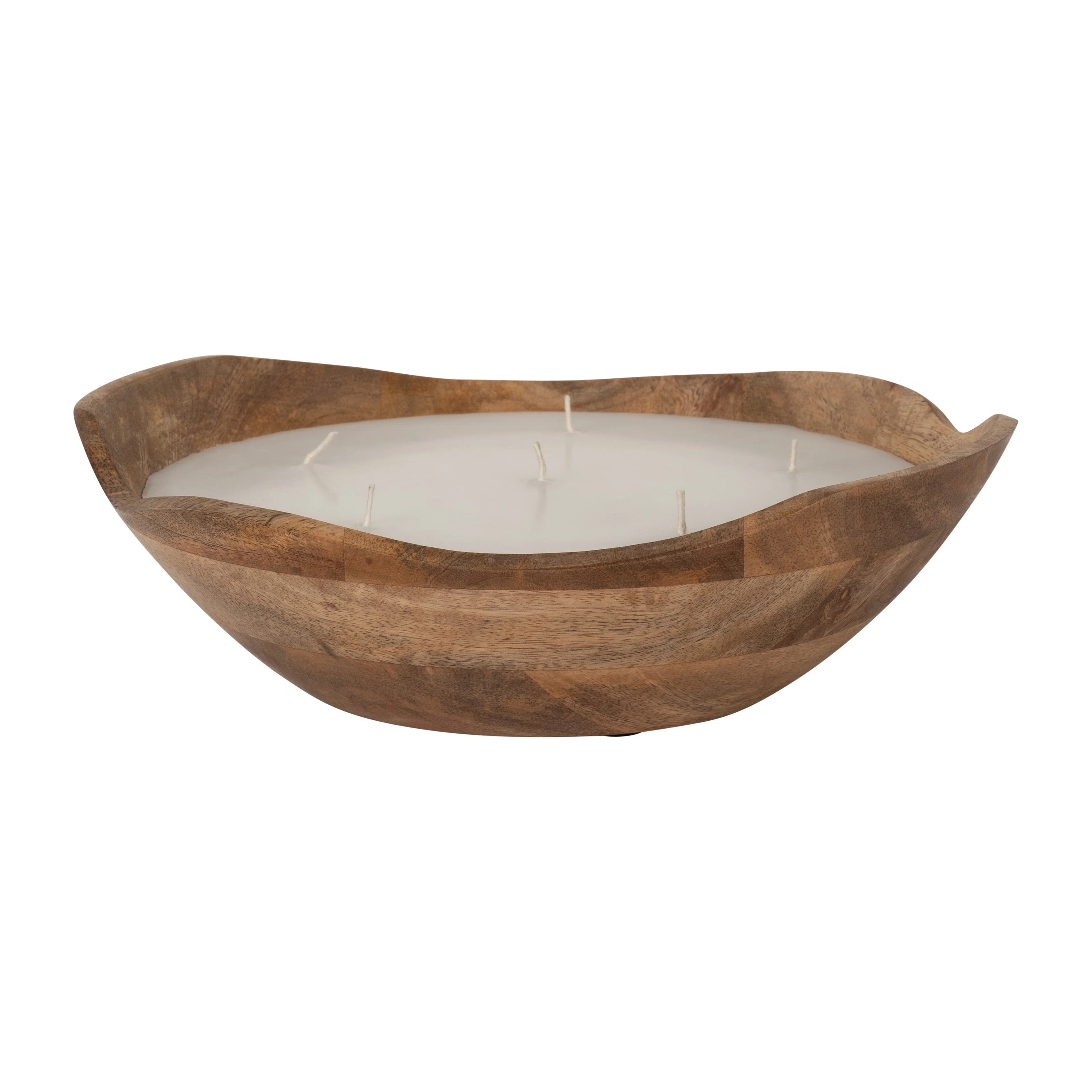 Loon Peak® Vanilla Wood Bowl Candle, Natural, Wood & Reviews | Wayfair | Wayfair North America