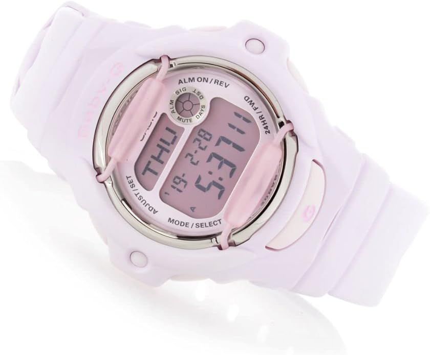 Casio Women's Baby-G Digital Watch, Pink (PNK/4), One Size | Amazon (US)