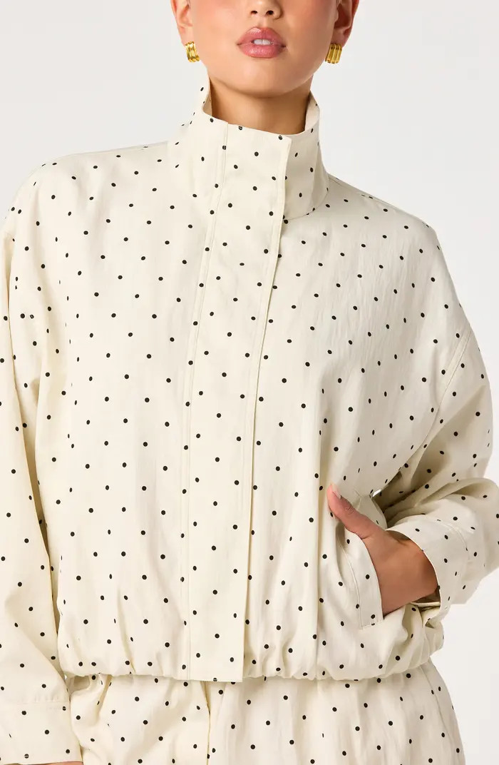 Collins Polka Dot Bomber Jacket | Nordstrom