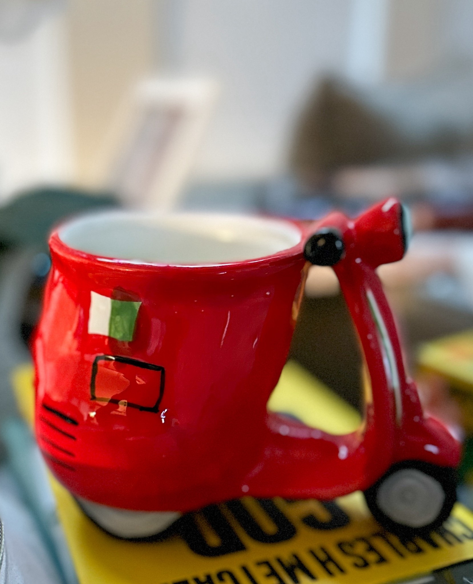 Red Scooter mug. So cute and I love drinking my coffee in it. #scooter #drinks #coffeemugs 

#LTKHoliday