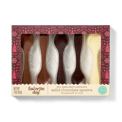 Christmas Chocolate Shaped Spoons - 2oz - Favorite Day™ | Target