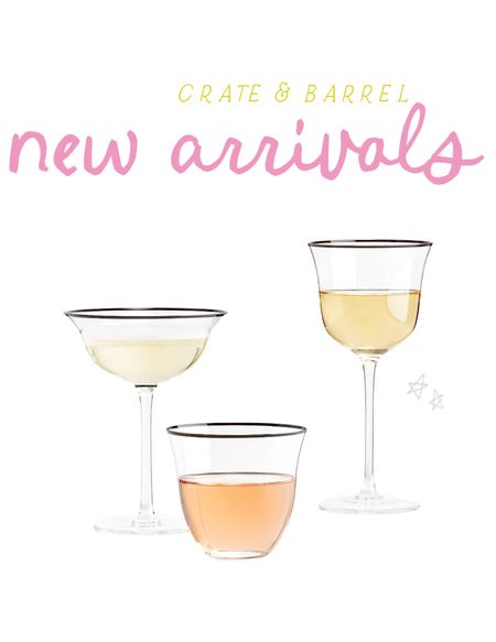 Crate & Barrel new arrivals 🤍 #crateandbarrel #cups #glasses 

#LTKparties #LTKhome #LTKSpringSale
