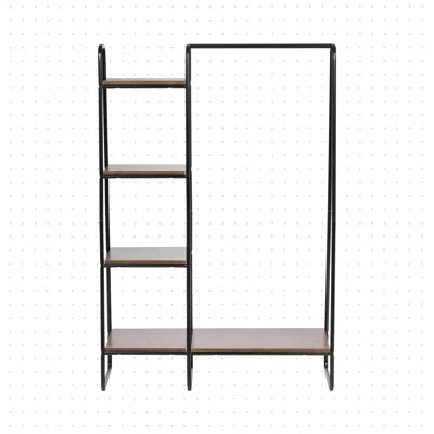 IRIS Multi-Shelf Metal Garment Rack | Wayfair North America
