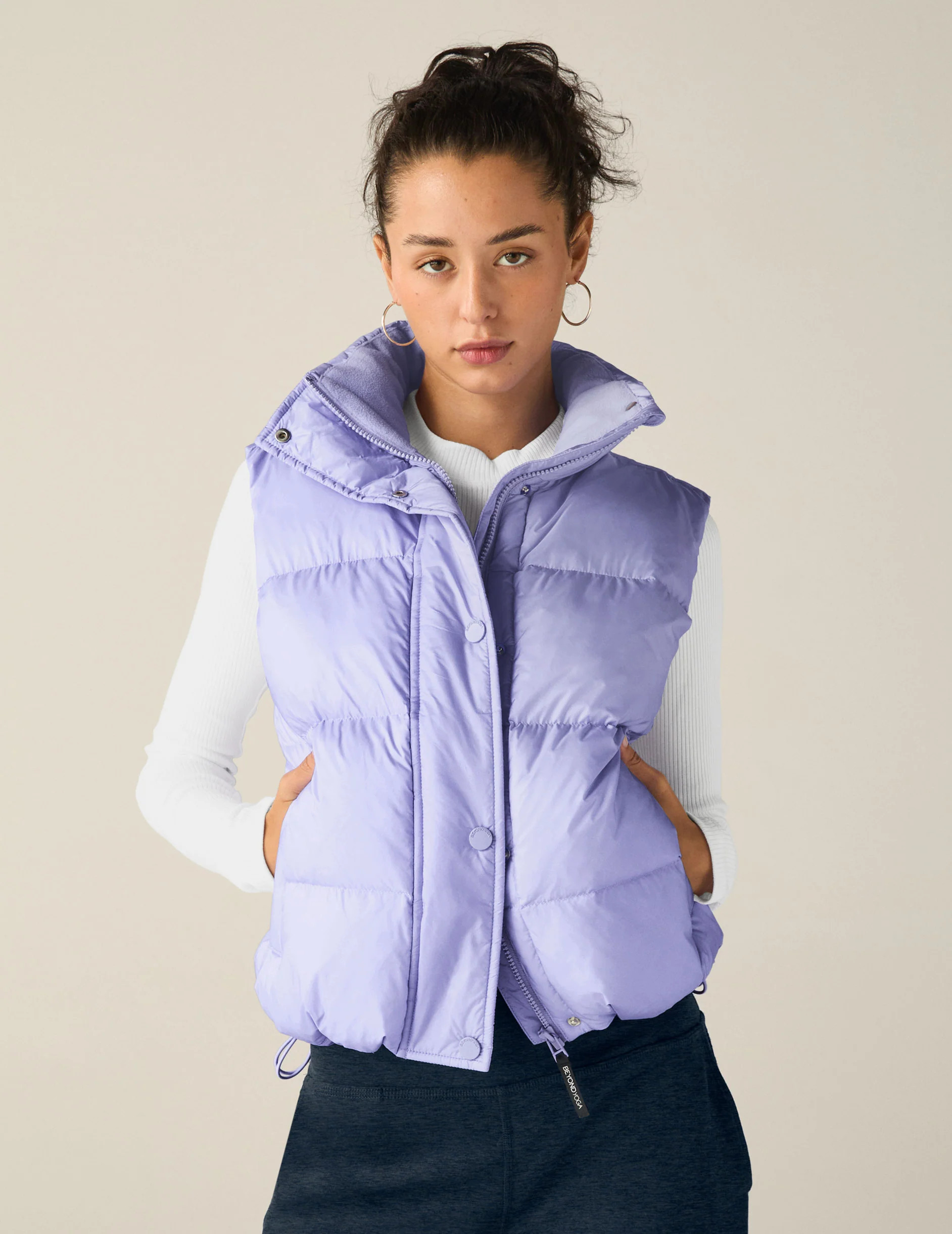 Big Cozy Puffer Vest | Beyond Yoga | Beyond Yoga