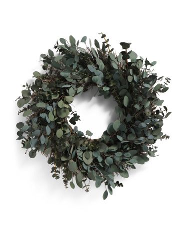 22in Real Preserved Eucalyptus Wreath | Home Essentials | Marshalls | Marshalls