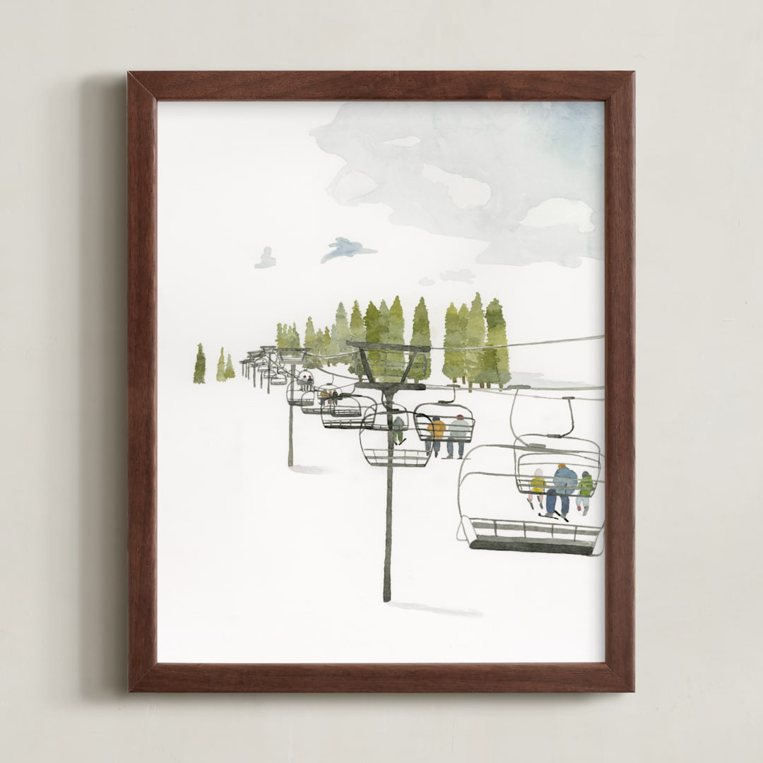 Ski Lift | Minted