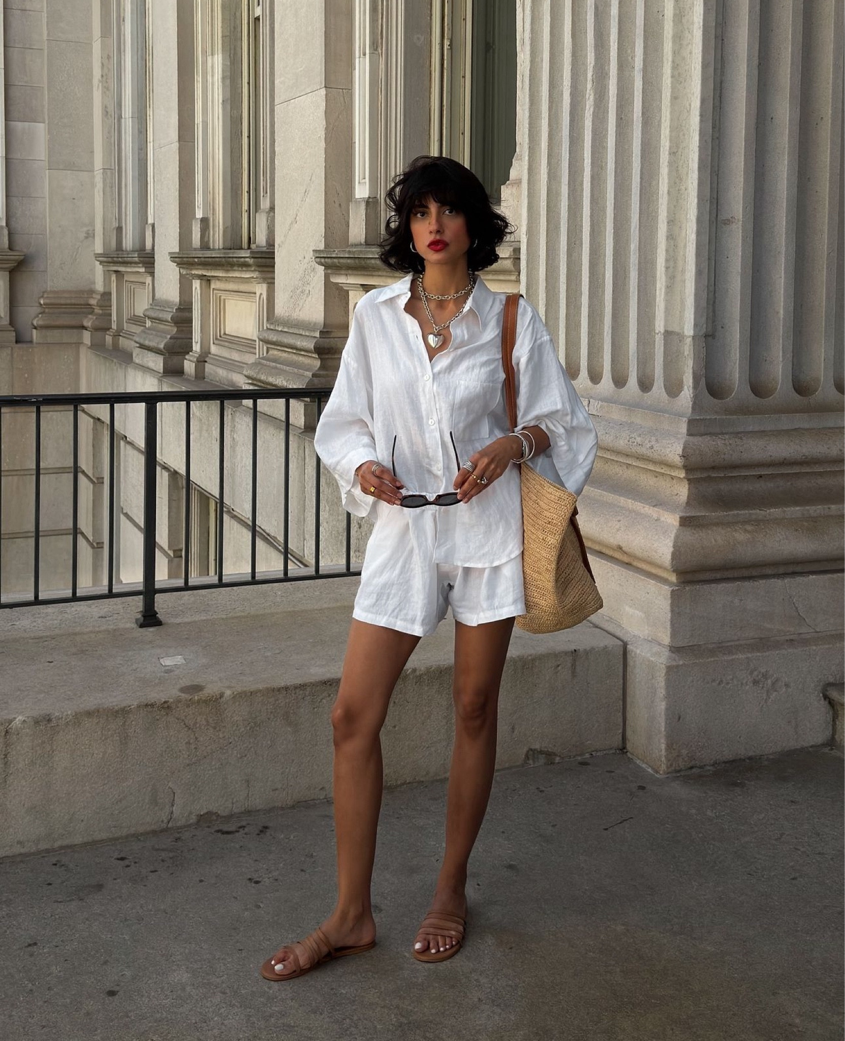 European Summer Outfit inspo✨



Europe vacation outfit linen set European style French style Italy outfits summer vacation o it fit summer travel 

#LTKSeasonal #LTKTravel #LTKStyleTip