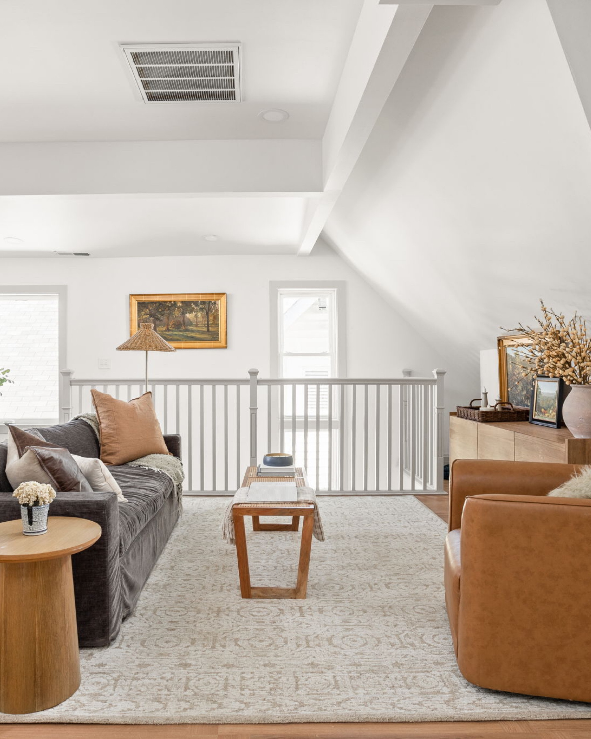 The upstairs apartment felt homey and welcoming, despite its smaller size.

#LTKhome