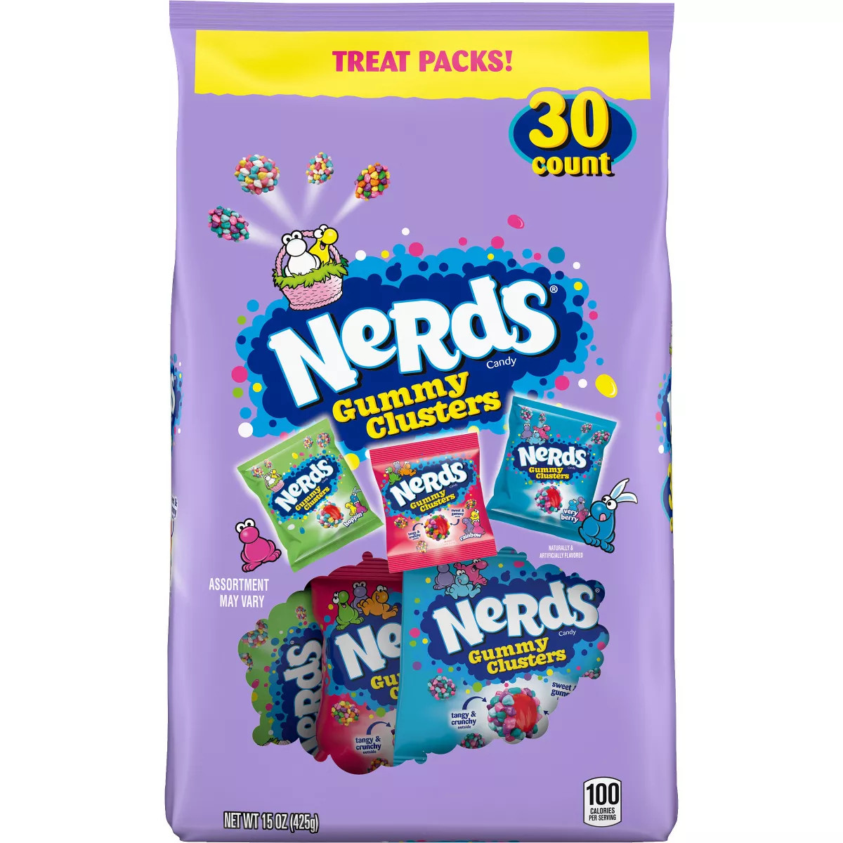 Nerds Gummy Clusters Easter Variety Mix - 15oz/30ct | Target