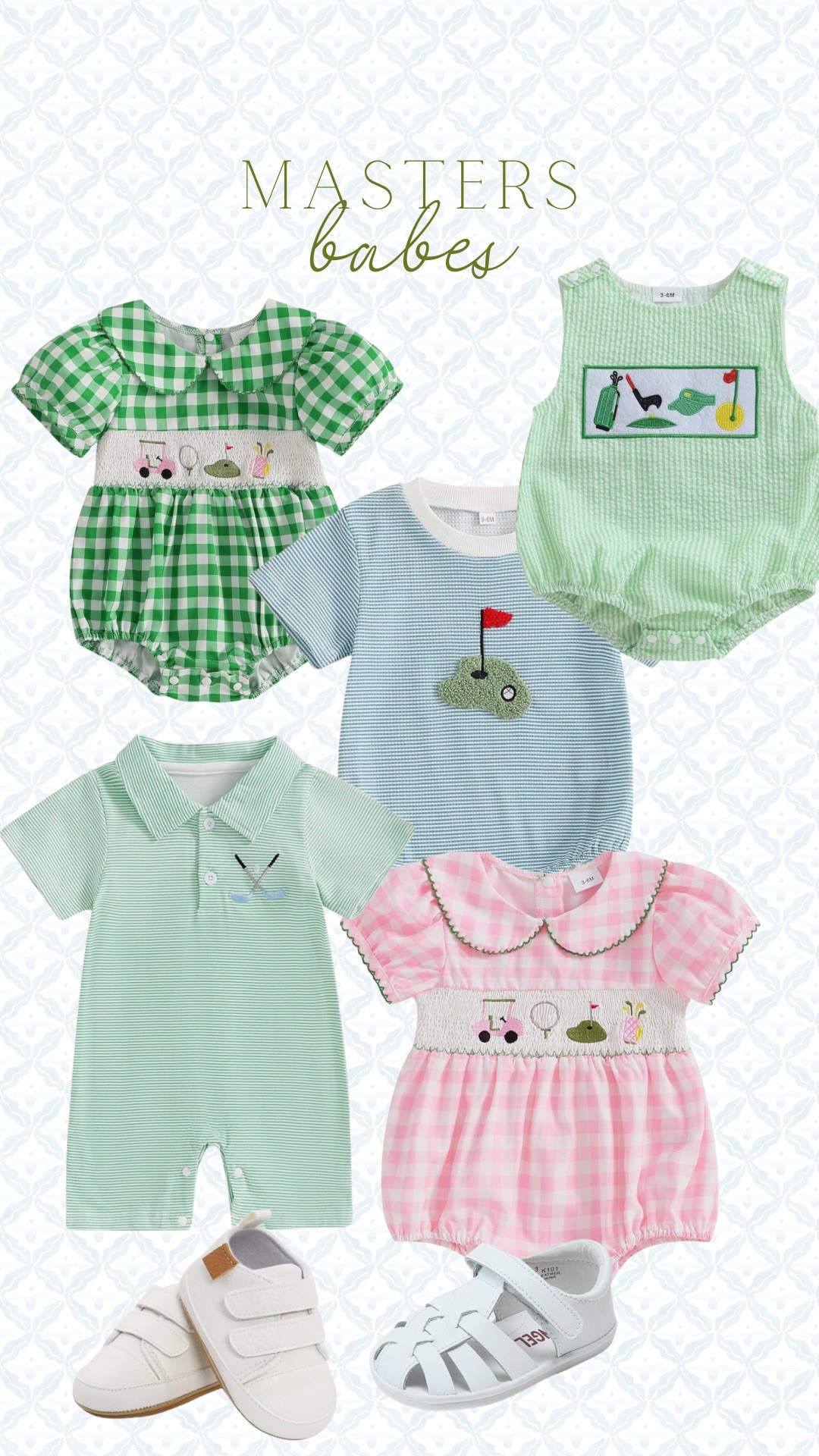 Amazon bubbles for the babes for golf season. Masters outfits for Littles under $20. Smocked spring golf outfits for baby  

#LTKSeasonal #LTKFindsUnder50 #LTKBaby