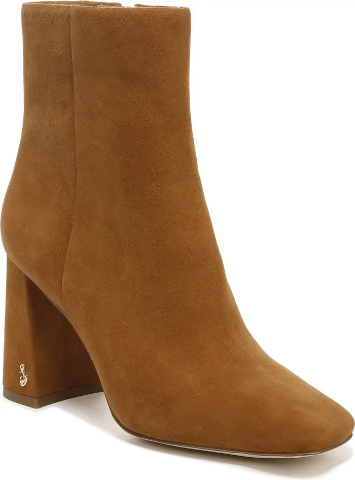 Sam Edelman Codie Square Toe Bootie | Nordstrom | Nordstrom