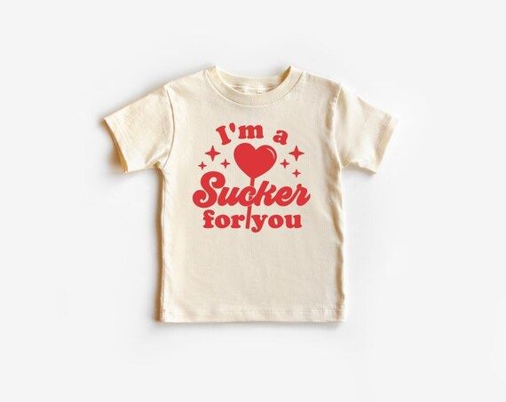 I'm A Sucker for You Toddler T-shirt Youth Shirt | Etsy | Etsy (US)