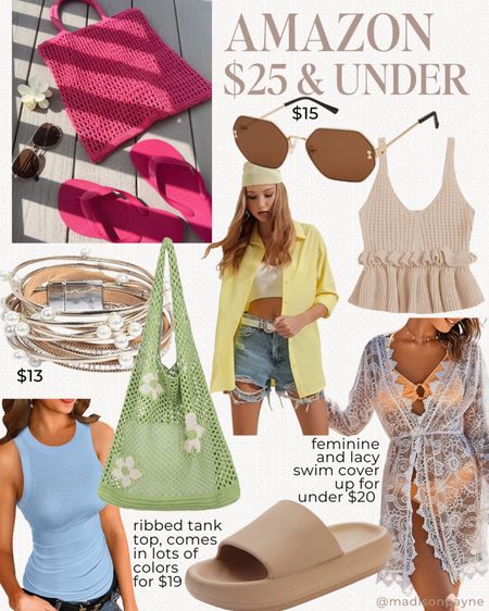 Summer Amazon Fashion ☀️ Click below to shop the post! 🌼 

Madison Payne, Summer Fashion, Amazon Fashion, Amazon Summer, Budget Fashion, Affordable

#LTKSeasonal #LTKunder50 #LTKunder100