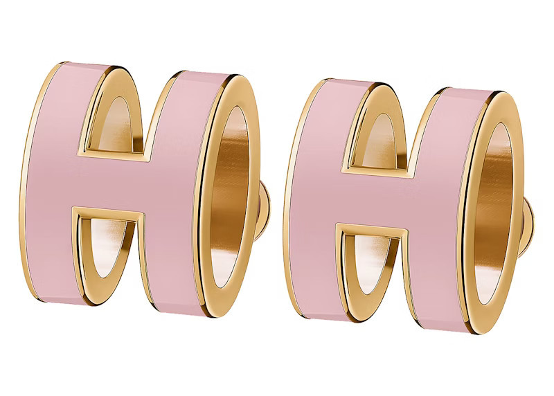 Women's Hermes Earrings Pop H in Sugared Almond | StockX