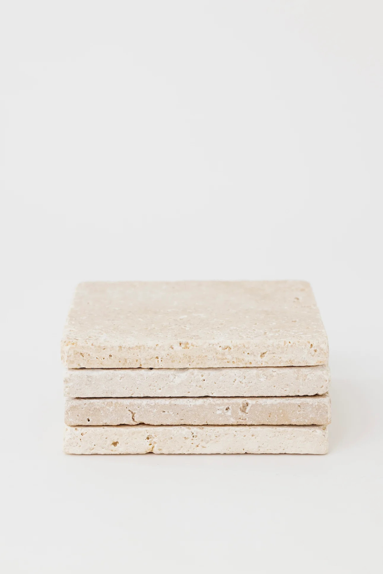 Aniston Travertine Coasters | THELIFESTYLEDCO